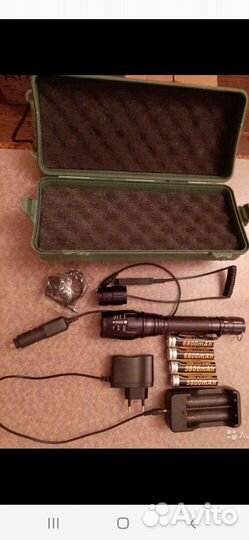 Тактический светодиодный фонарь UltraFire HL-036C