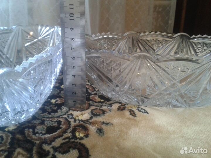 Салатница. Хрусталь