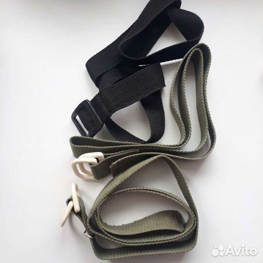 Ремни мужские тканевые, СССР