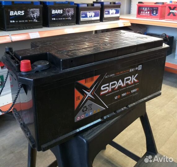 Аккумулятор для Грузовых Авто 190Ач