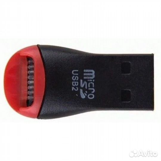 Картридер MRM TF30 MicroSd черный
