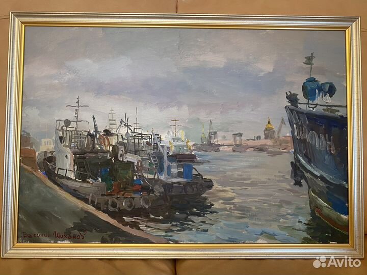 Картина Василия Шиханова 2006 г холст масло