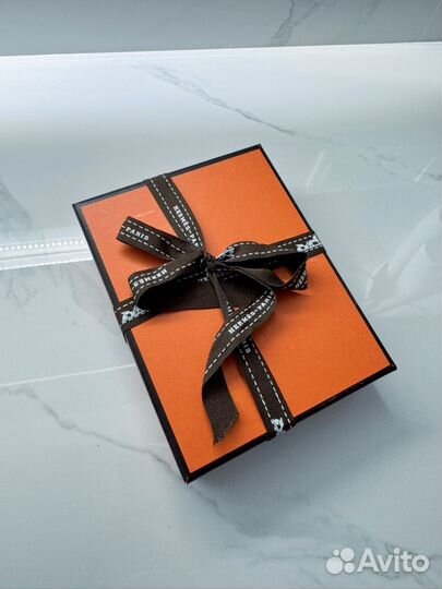 Кошелек мужской кожаный hermes