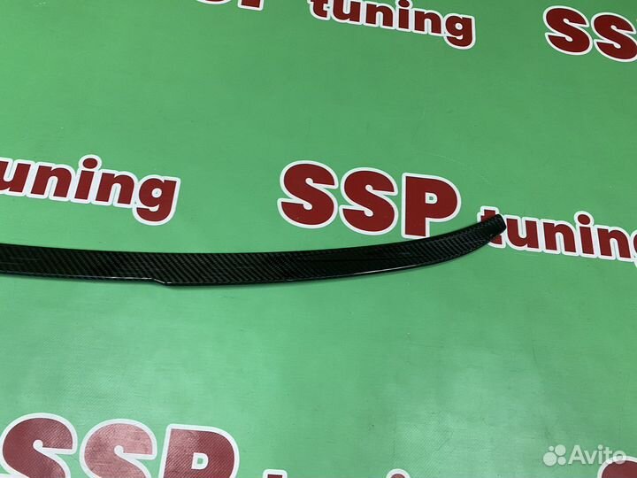 Спойлер для BMW X6 G06 M стиль, сухой карбон