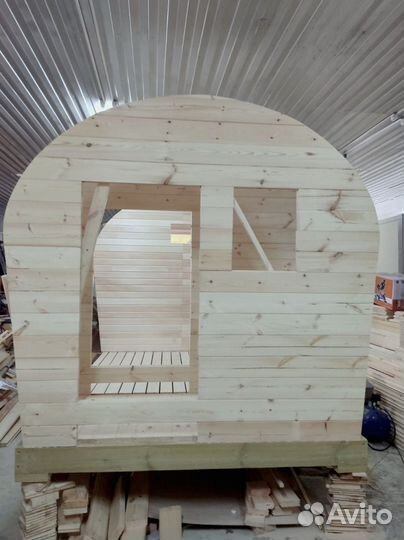 Баня Бочка 2х2.4м
