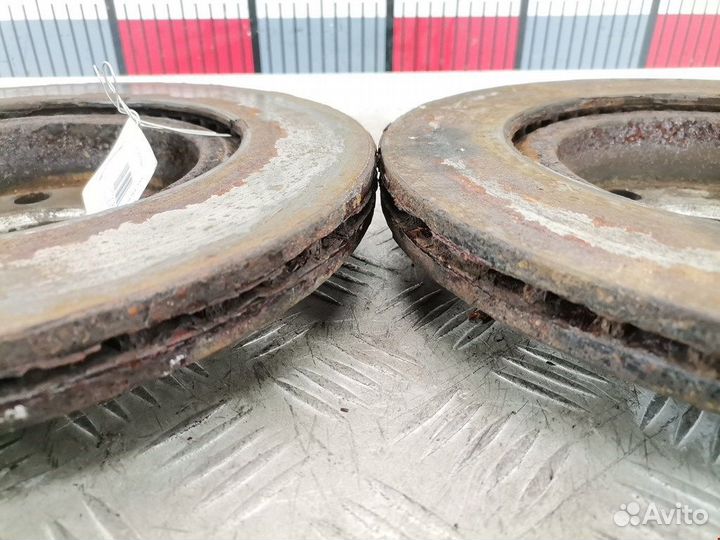 Диск тормозной передний для Volkswagen Passat 5