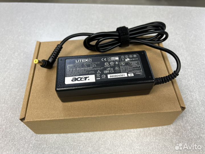 Блок питания для ноутбука Acer 19V 2.37A 45W