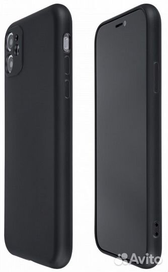 Силиконовый чехол Soft Plus для iPhone 11 черный