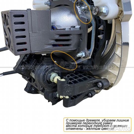 Переходные рамки для замены линз в фарах Land Rove