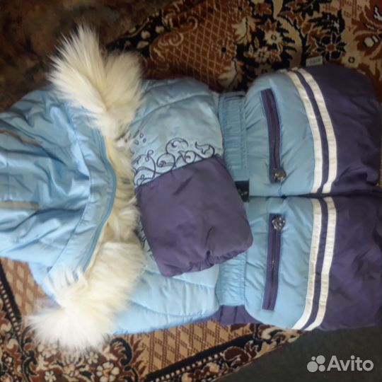 Зимний комбинезон для девочки