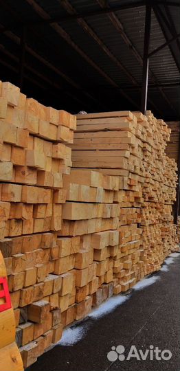 Брус из лиственницы 100x100 мм с доставкой