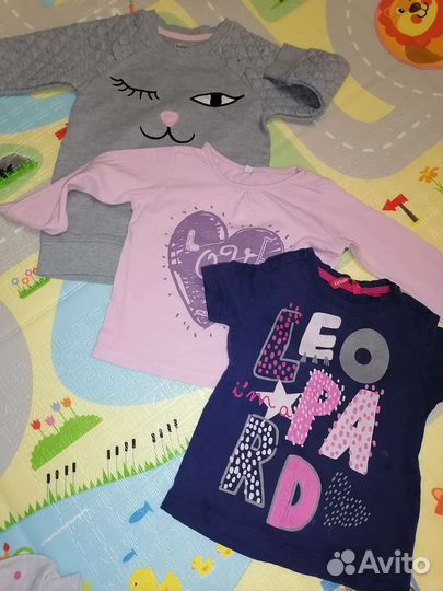 Одежда на девочку 1 год 80 рост