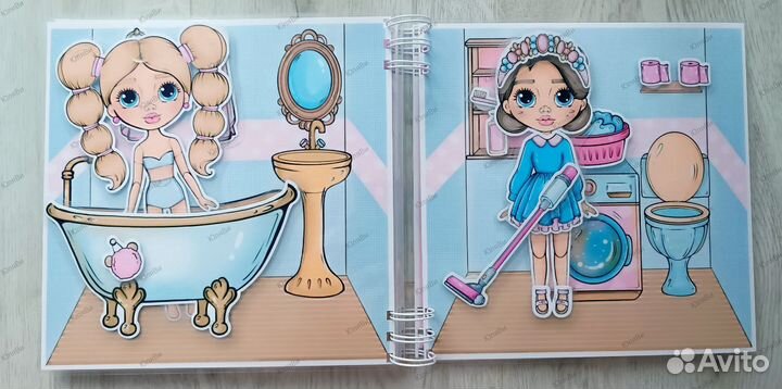 Альбом на липучках 