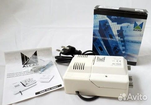 Новый усилитель Alcad AI-200 (эфирный DVB T2)