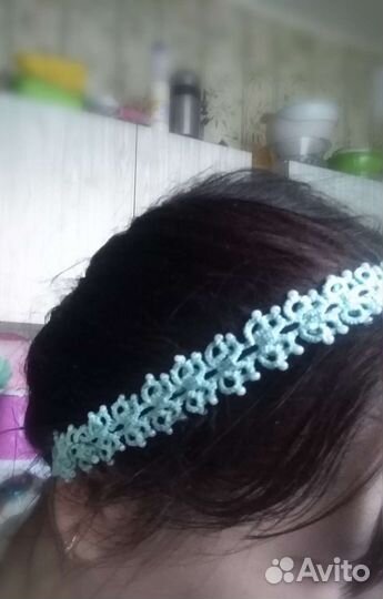 Ободок и браслет