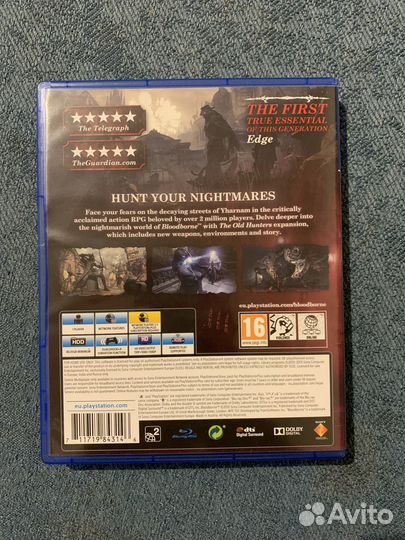Игры для ps4 Bloodborne Game of the Year Edition