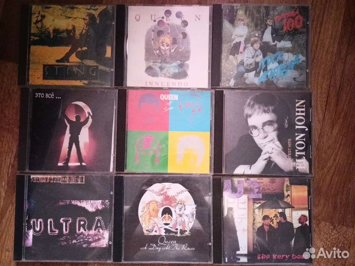 Cd компакт диски рок музыка