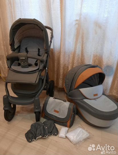 Коляска 2 в 1 Adamex