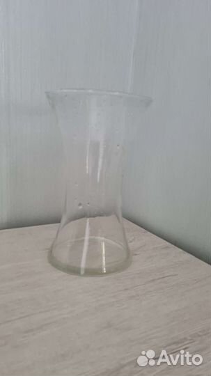 Ваза для цветов из стекла