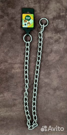 Ошейник удавка стальная для крупных пород