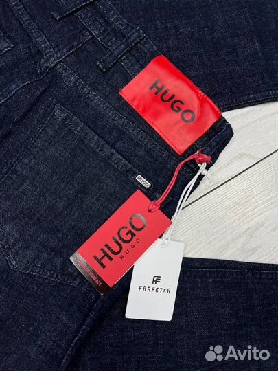 Hugo Boss новые зауженные джинсы Босс Slim Fit