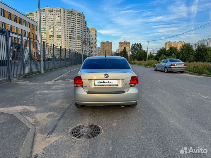 Volkswagen Polo 1.6 МТ, 2013, 188 000 км