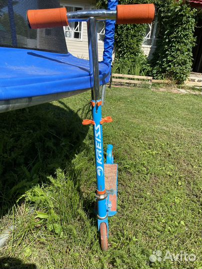 Самокат двухколесный, со светящимися колёсами