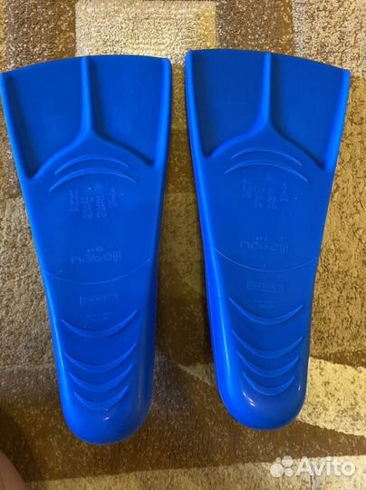 Ласты для плавания короткие 37/38