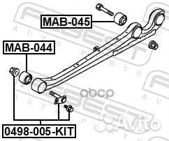 Болт крепления подвески ремкомплект mitsubishi