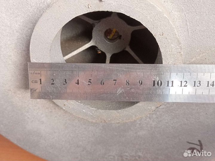 Вентилятор радиальный алюминиевый пылевой