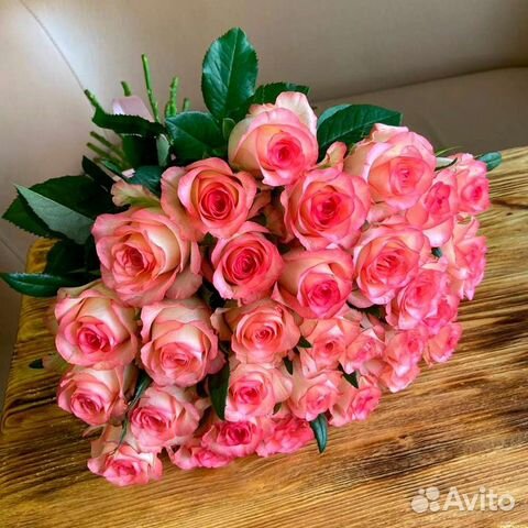 Цветы розы букет