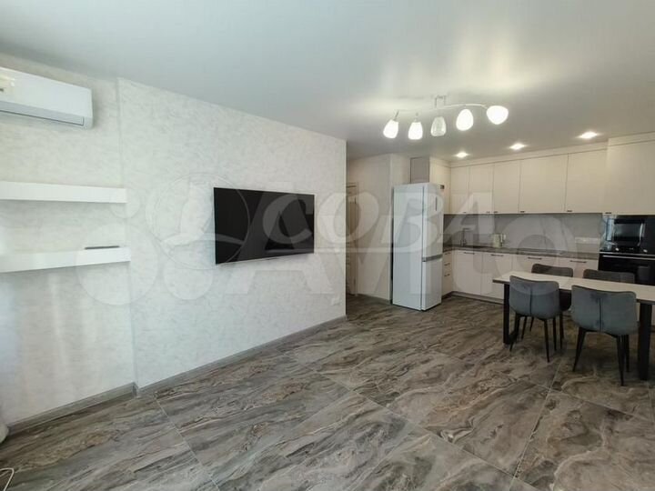 2-к. квартира, 55 м², 7/17 эт.