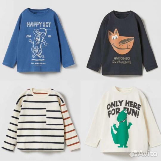 Футболка zara для мальчика