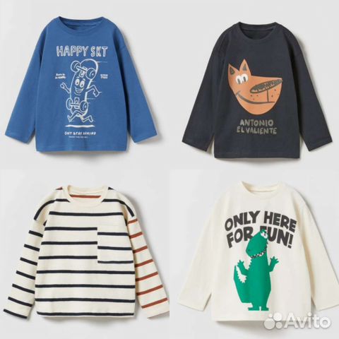 Футболка zara для мальчика