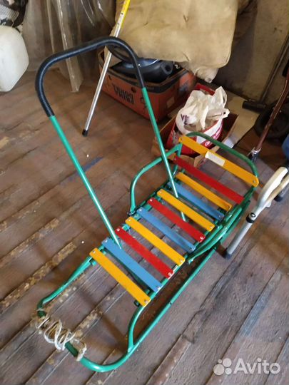 Коляска санки