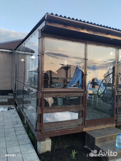 Мягкие окна под ключ арт 131