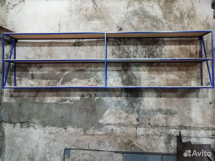 Полки стеллажи металлические