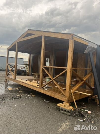 Каркасный дом, модульный дом, бытовки