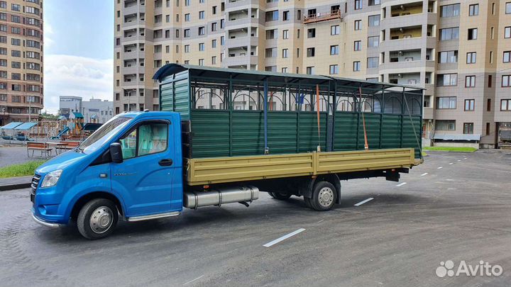 Грузоперевозки Газель Валдай 6 метров борт, манипу