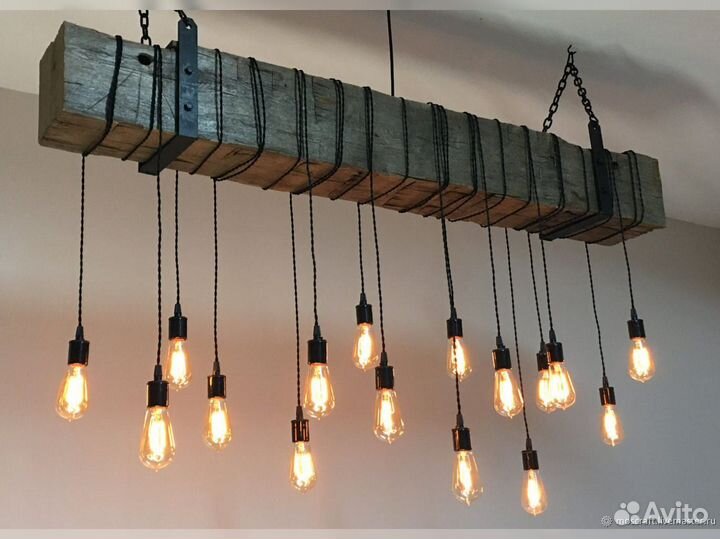 Светильник в стиле лофт