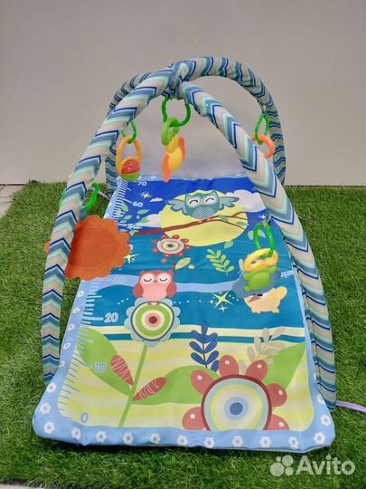 Развивающий игровой детский мягкий коврик