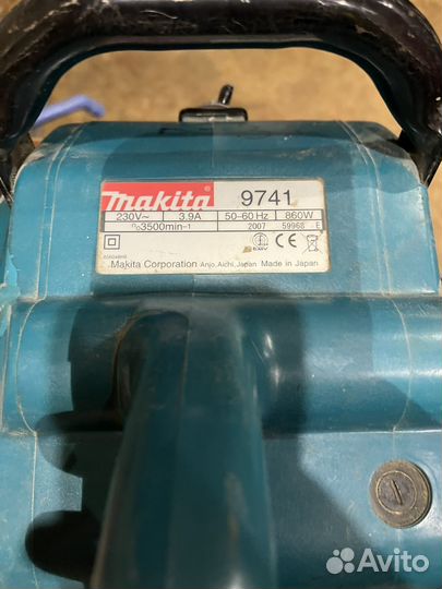 Брашировальная машина makita 9741