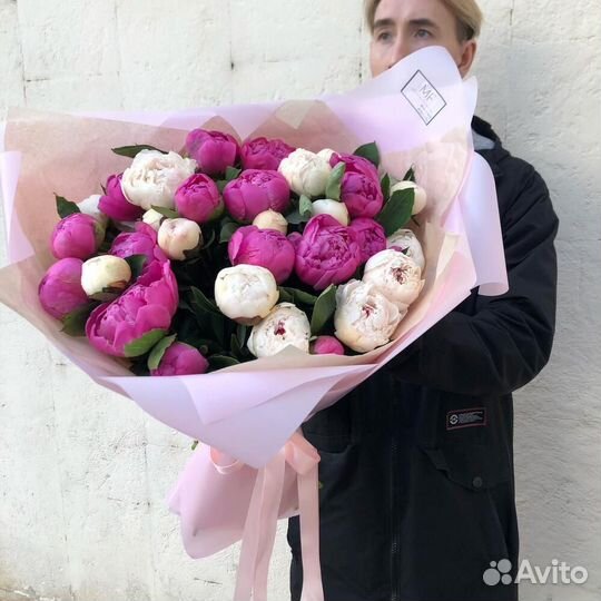 Цветы пионы