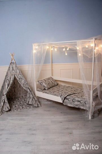 Домик Вигвам в полной комплектации, система антиск