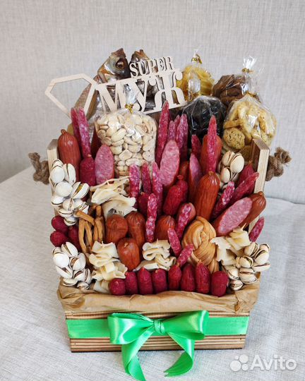 Мужские букеты съедобные