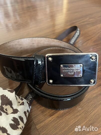 Dolce gabbana ремень женский