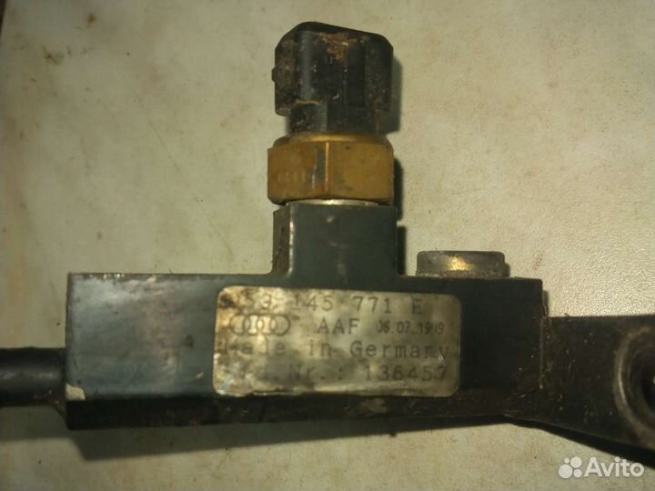 Трубка масляная Vw Passat B5 AFB 2.5 TDI