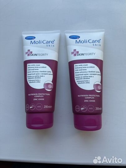 Защитный крем с оксидом цинка MoliCare skin