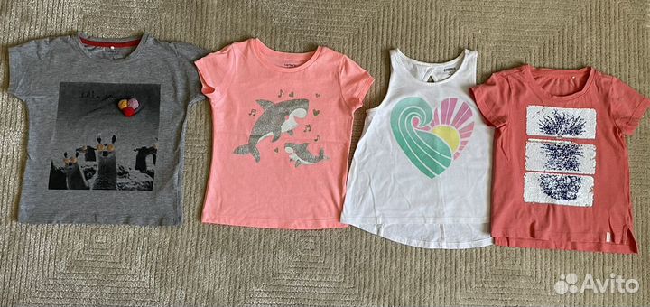 Пакет вещей для девочки на возраст 4-5 лет