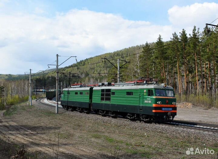 3D-модель (файлы) электровоза вл10. 1/35, 1/87